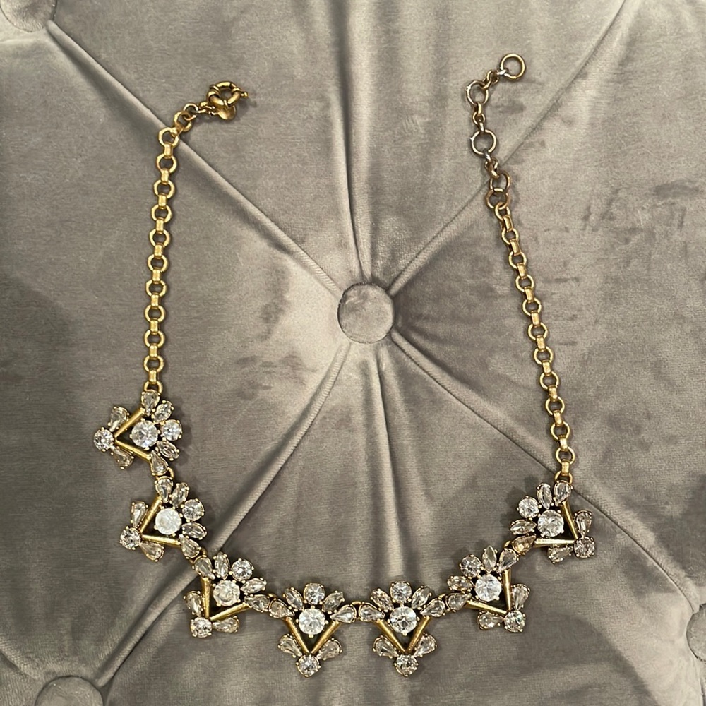 J. Crew crystal necklace